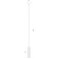 Z-Lite Beau Pendant, 1-Light, 4.75 In.W x 12.75 In.H, Brushed Nickel/Clear 740P-ROD-BN - alternate 8